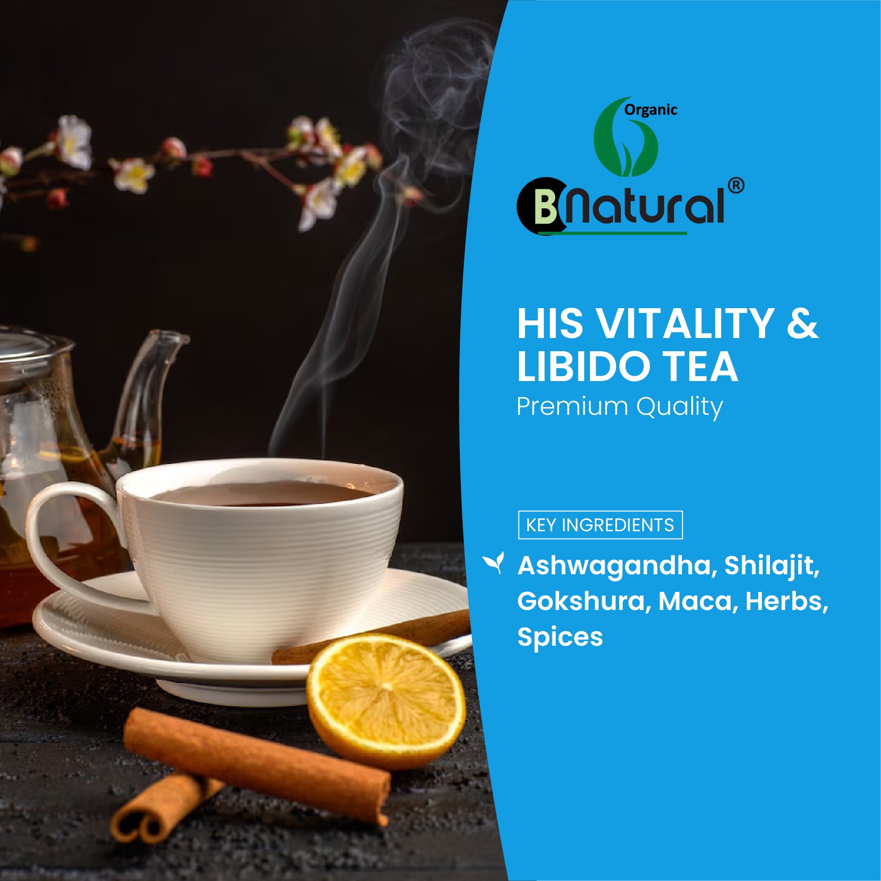 HIS VITALITY & LIBIDO TEA