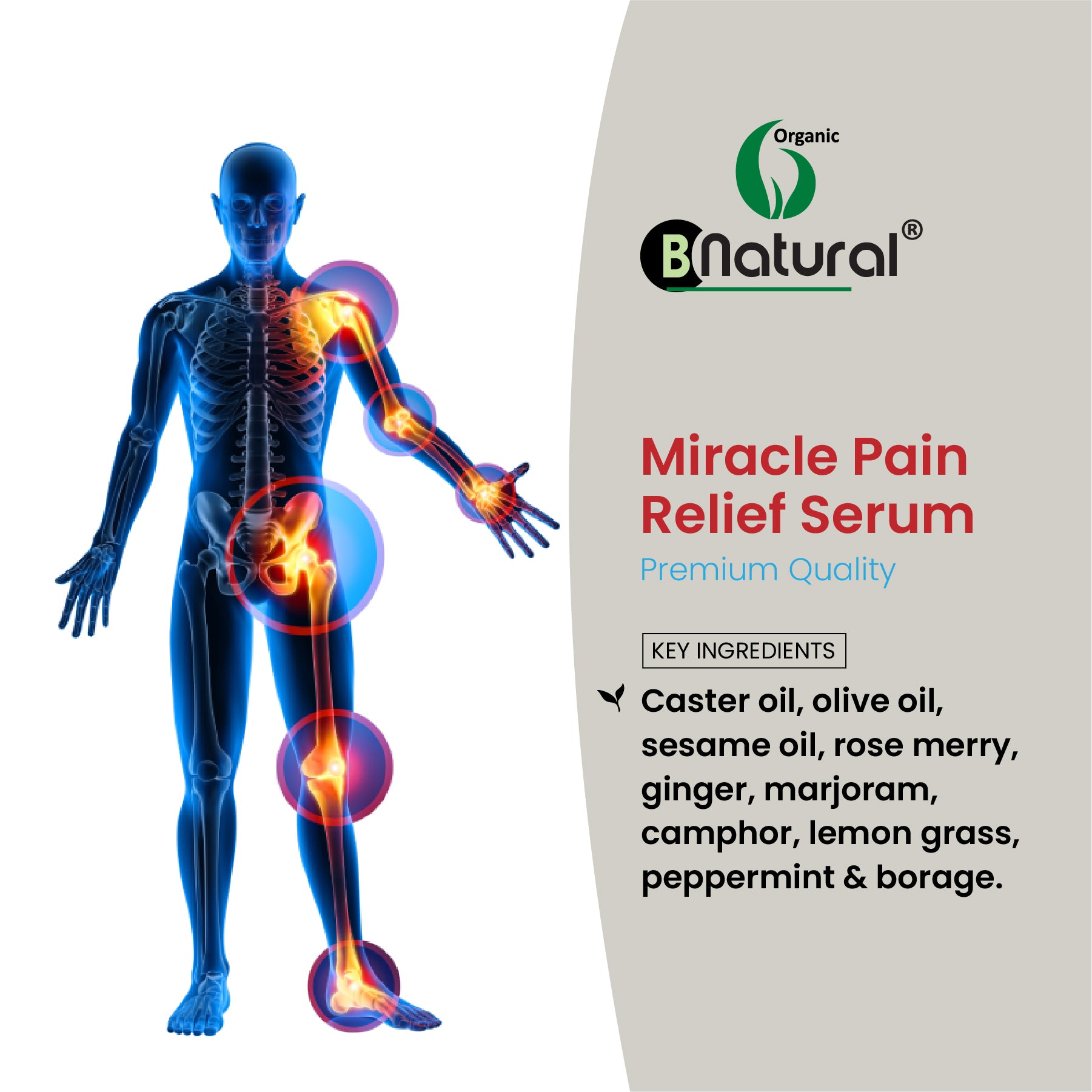 MIRACLE PAIN RELIEF SERUM 50 ml