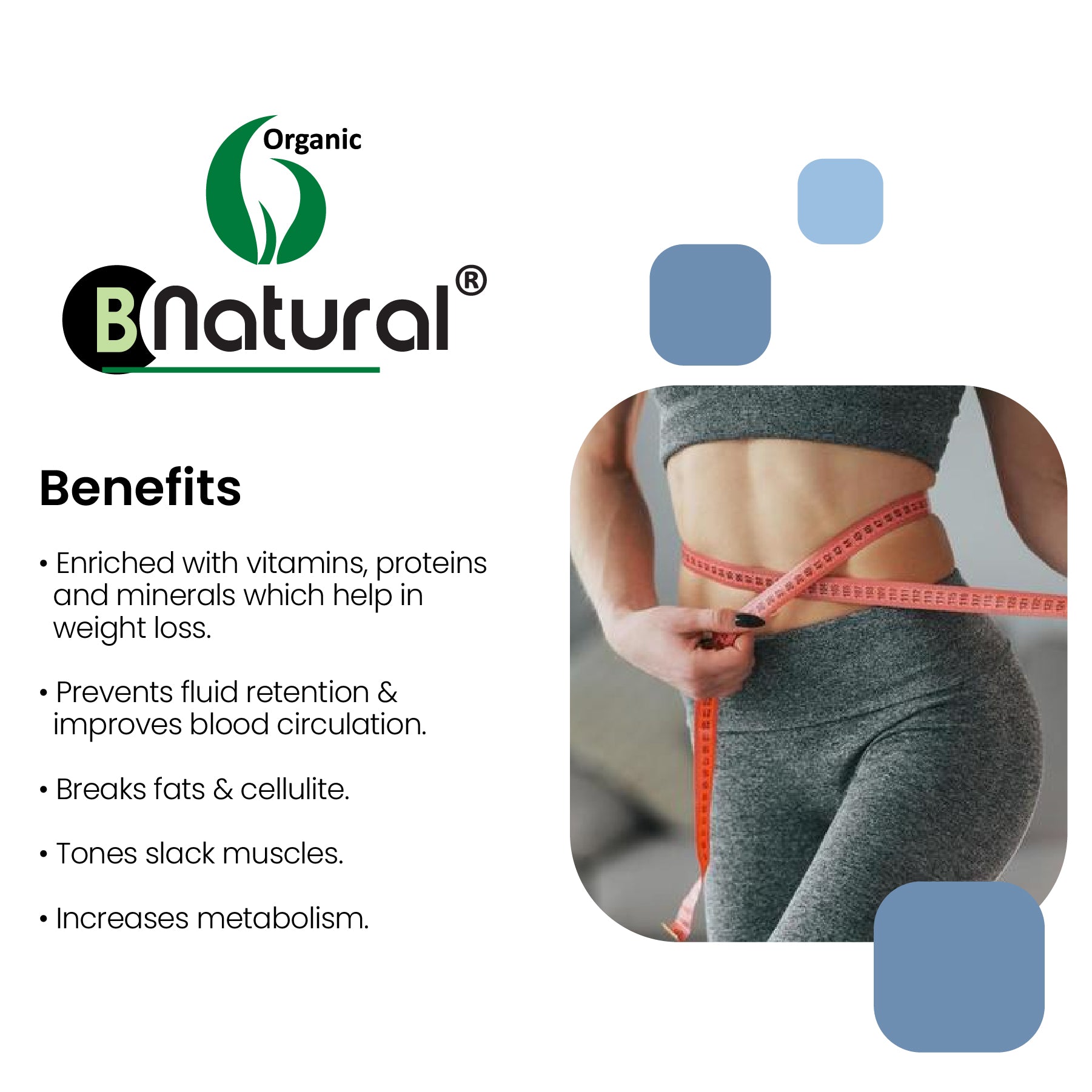 Slimming & Toning Serum with Natural Oils, 50 ml, For Weight Loss and Cellulite Reduction